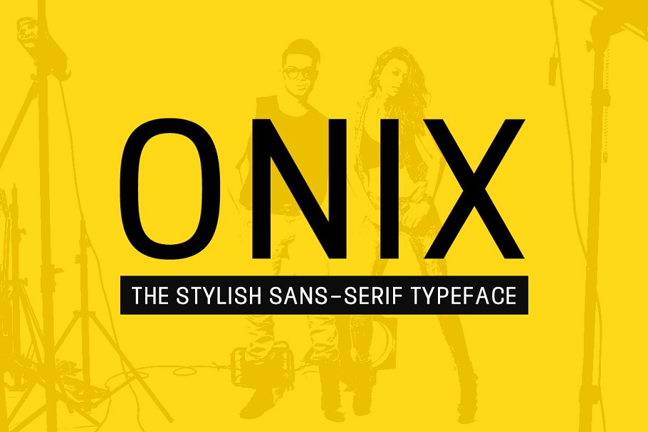 Example font Onix #1